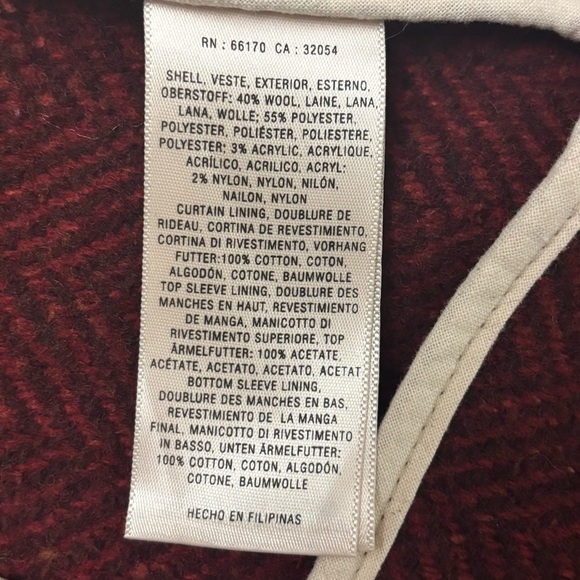 Cartonnier Herringbone Wool Boy Blazer - Picture 9 of 13